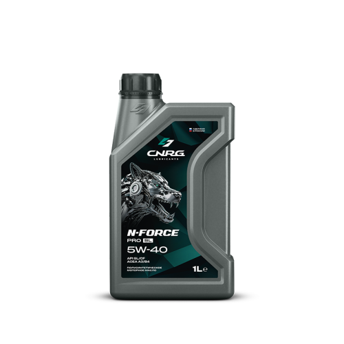Моторное масло C.N.R.G. N-Force Pro SL 5W-40 SL/CF A3/B4 п/син (НФ) 1 л