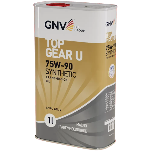 Трансмиссионное масло GNV Top Gear U Synthetic 75W90 GL-4/5 1 л