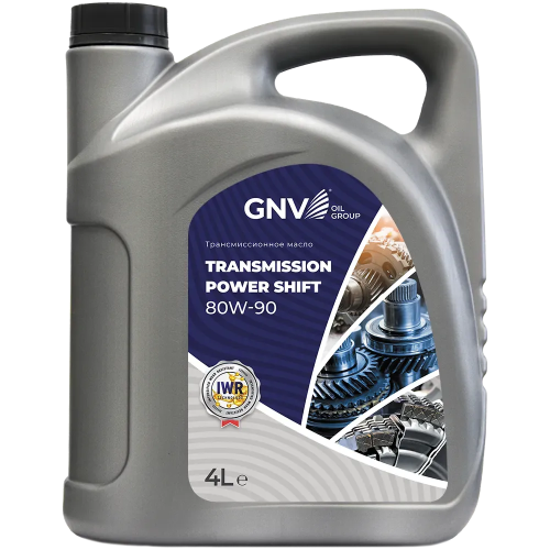 Трансмиссионное масло GNV Transmission Power Shift 80W90 GL-4/5 4 л