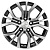 Диск KHW1608 (16_Outlander) 6,5*16 38 5*114,3 67,1 BLACK-FP KHOMEN Wheels KHW101001